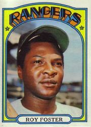 1972 Topps Baseball Cards      329     Roy Foster